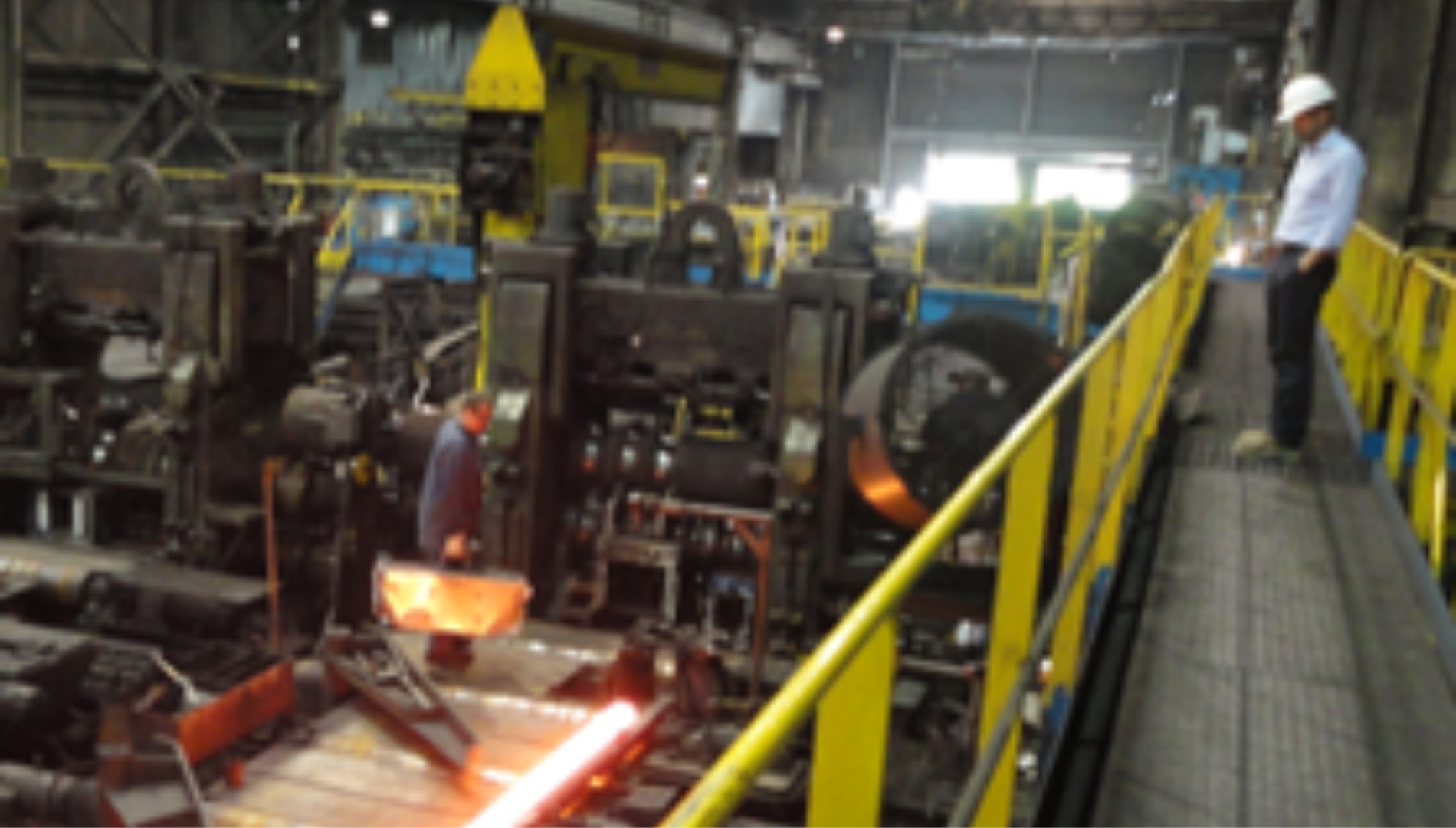 Rolling, processing and finishing lines